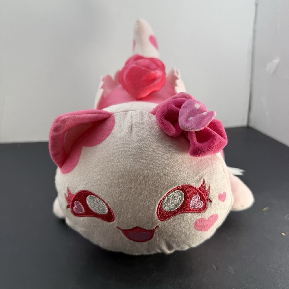Aphmau Mystery MeeMeows Large 11" KC Cake Cat Plush Pink Kitty Series 2